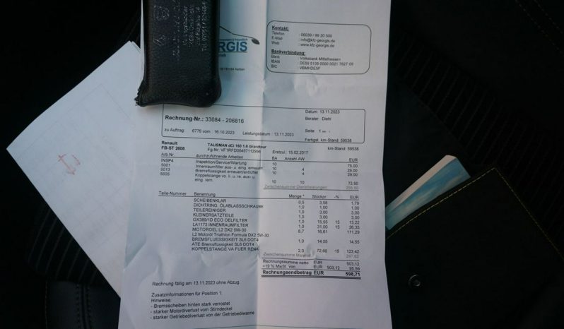 
								RENAULT TALISMAN full									